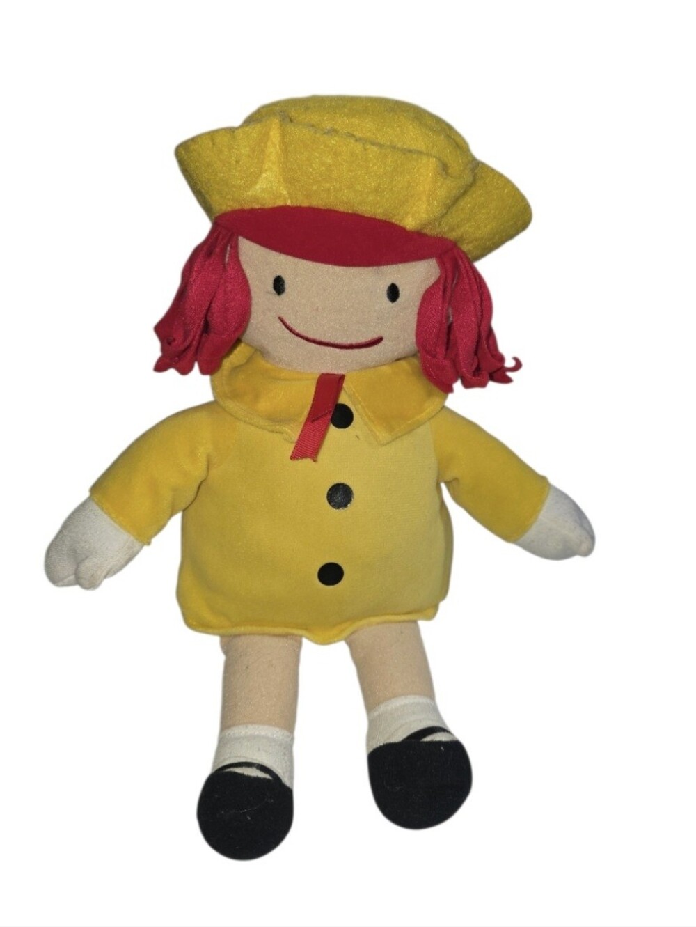 Kohls Cares Madeline Plush 13" Yellow Dress Hat Red Hair  Yottoy All Ages